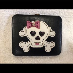 Rockabilly-style slim ID/credit card wallet